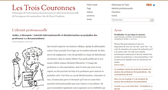 Desktop Screenshot of lestroiscouronnes.esmeree.fr