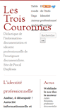 Mobile Screenshot of lestroiscouronnes.esmeree.fr