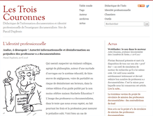 Tablet Screenshot of lestroiscouronnes.esmeree.fr